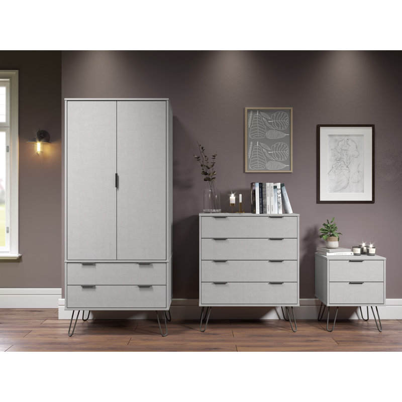 Dufresne 4 Drawer Chest Industrial Design