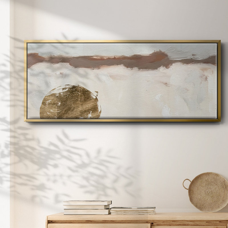 Winter Medallion I- Framed Canvas