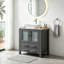 Meuble-lavabo autoportant moderne 30 po avec plateau en céramique-1423876024