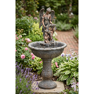 Fontaine sculpturale ange Heavenly Moments