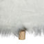 Tabouret en polyester avec fausse fourrure-76953311