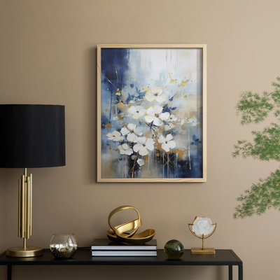 Reproduction encadrée FLORAL Series CCL XXII - bois massif