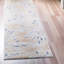 Tapis floral en polypropylène bleu / vert / gris Jaimie-Lee-1272055622-1272055621