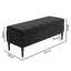 Paris Plain Naples Ottoman Storage Bench, Upholstered End of Bed Bench with Legs, Rectangle Coffee Table with Storage, Window Seat Ottoman Footstool for Bedroom, Hallway, Living Room-116846675-117215200