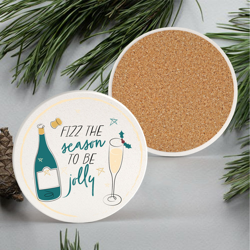 Santamaria Ceramic Round 1 Piece Coaster
