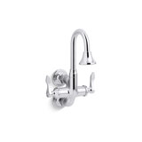 Triton Bowe™ Cannock 1.2 GPM Bathroom Sink Faucet with 3.69'' Gooseneck Spout and Lever Handles, Drain Not Included