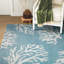 Tapis bleu / blanc Boca-974864681