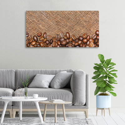 Coffee Beans - Wrapped Canvas Print