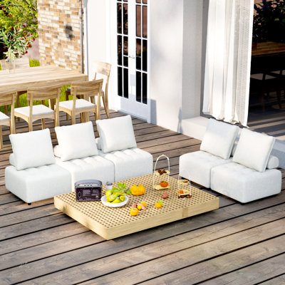 Canapé modulaire d'extérieur Petrak Modern