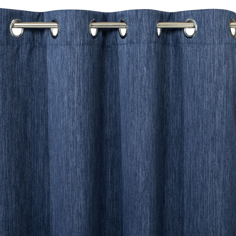 Haizlee Maximum Blackout Curtains Single Panel, Marine