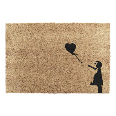 Adele Non-Slip No Pattern Doormat