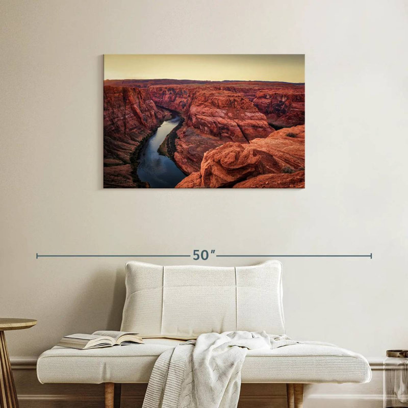 Alvord Horseshoe Bend Vista, 24" H x 36" W