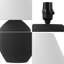 Lampe de table DEL en fer et en fer 20,5 po Ralf-1594528770