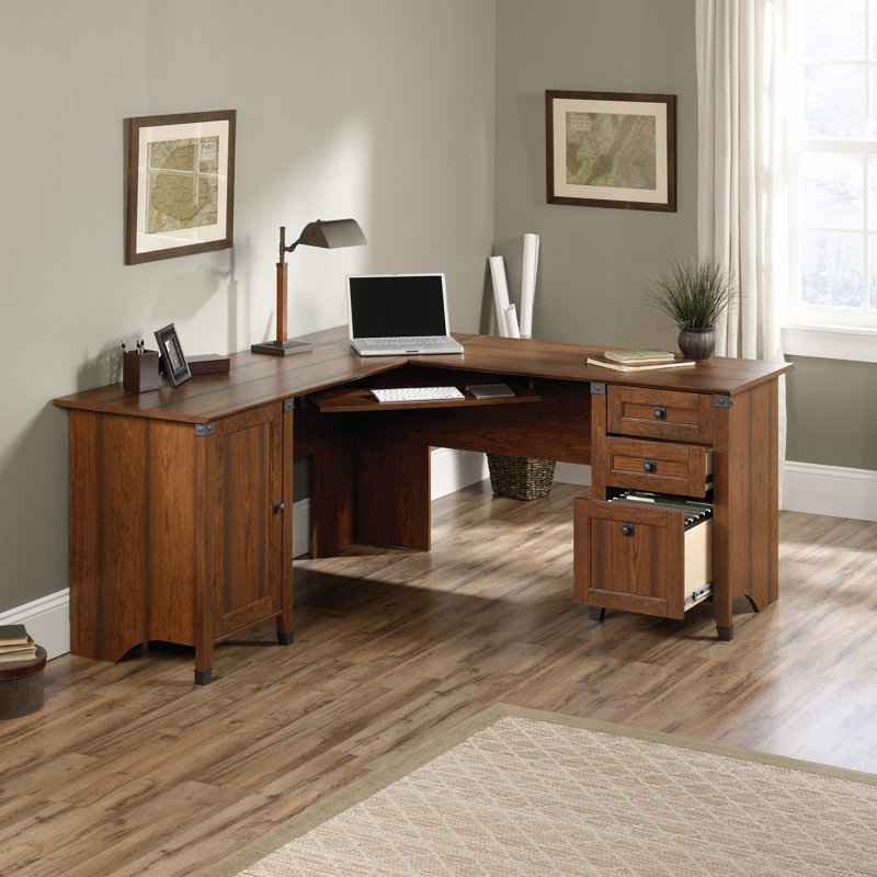 Faris L-Shaped Computer Desk
