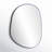 Naoto Metal Asymmetrical Mirror