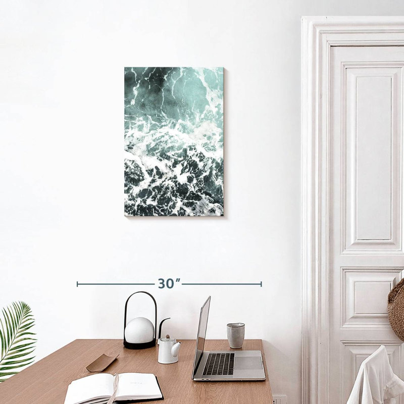 Gillard Waves, 24" H x 16" W