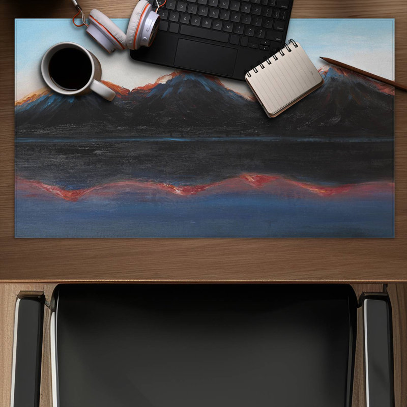 Mountains landscape - 14.00"x24.25" Desk mat