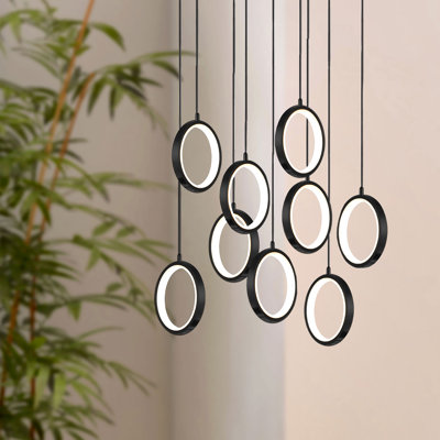 Lauri 9 - Light LED Cluster Pendant