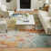 Adrihana Abstract Blue/Yellow Area Rug