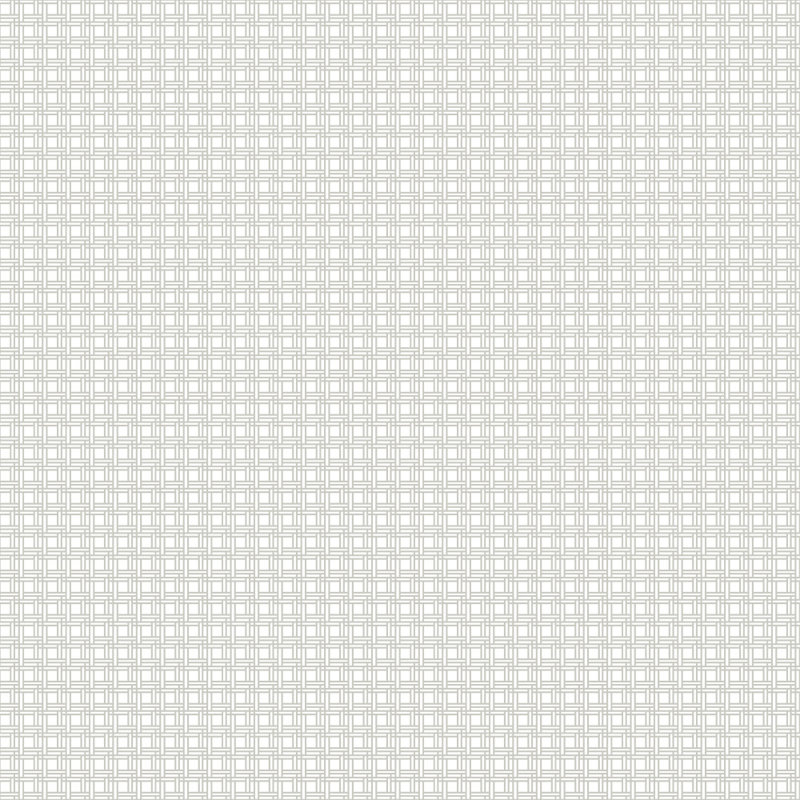 Bistro 750 Geometric Roll, Silver Grey / White