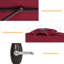Parasol de marché extérieur Kahoka 7,5 pi avec inclinaison par bouton-poussoir, parasol de table toutes saisons pour terrasse, jardin et cour-341684581