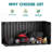 46.29"w 80 Gallon Water Resistant Resin Lockable Deck Box(Black)-123058099