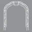 Arche de jardin en métal l 74,4 po x H 98,4 po-1440836820