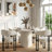 Hermelinda Round 44.9'' Dining Table -502595139
