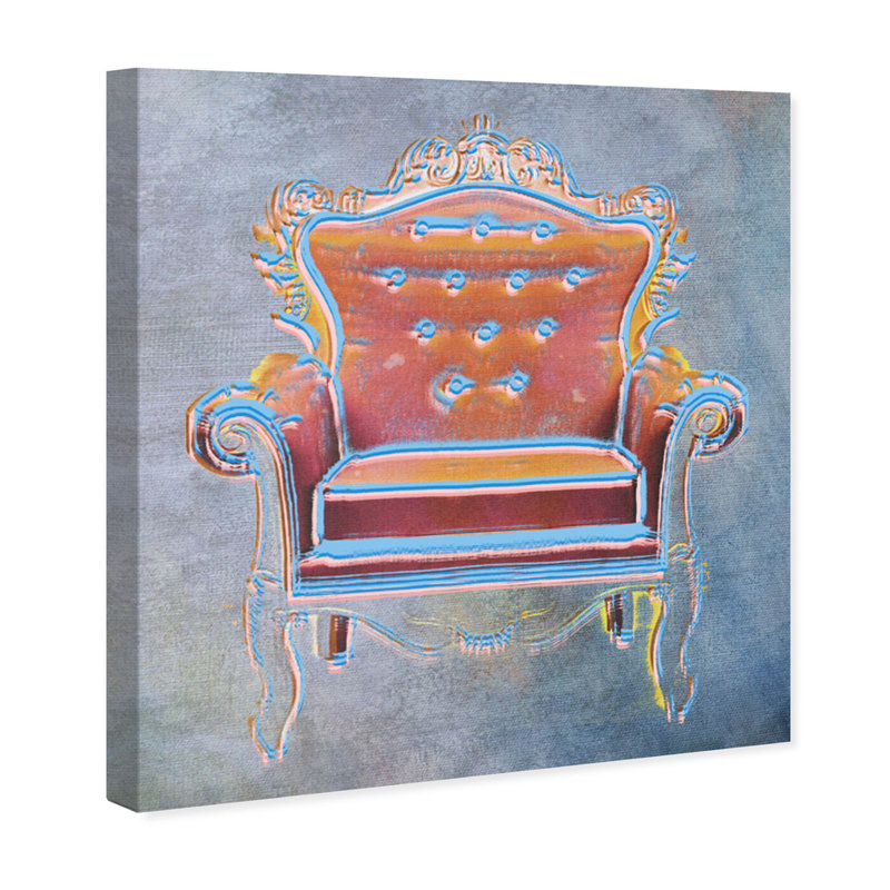 «The Throne II», impression sur toile tendue, H 20 po x l 20 po