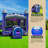 XJUMP 12.5’x26’x13’ Purplish Castle Bounce House with Slide- Heavy Duty 15oz PVC Vinyl, with Basketball Hoop and Blower, Indoor and Outdoor Rental Grade Jump House with Slide for Kids & Adults