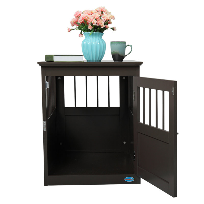 Cage pour chien - brun café