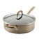 Circulon Premier Professional Hard Anodized Nonstick Cookware Induction Pots And Pans Set, 10 Piece, Bronze