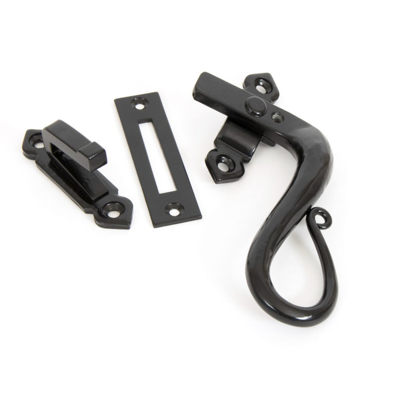 Shepherd's Crook Fastener Lock, Black