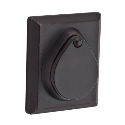 Rustic Square Single Cylinder Deadbolt with Smartkey
