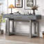 Console élégante avec trois tiroirs, table d'entrée très longue pour vestibule, couloir, salon, vestibule, couloir-202610836