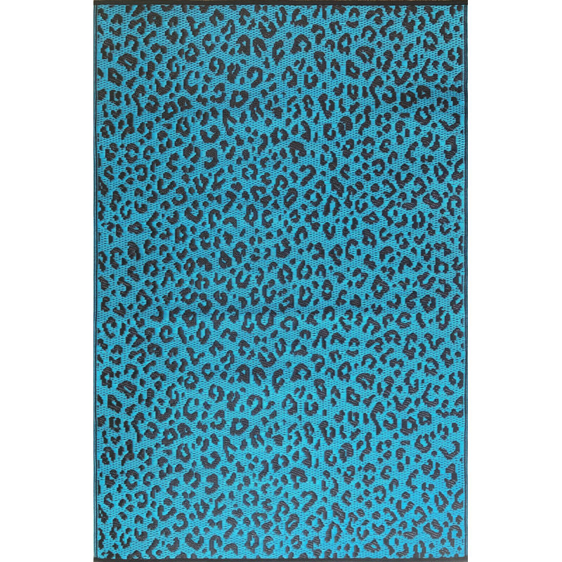 Animal Print Indoor / Outdoor Rug, Rectangle 6' x 9'