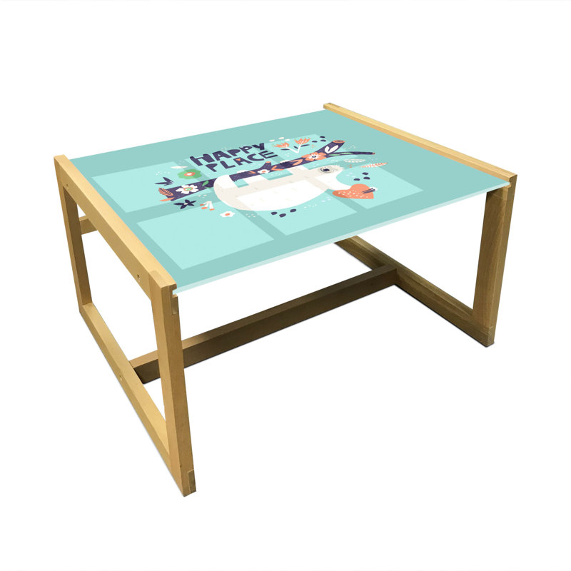 Jacqulin Sled Coffee Table, 62cm H x 74cm W x 40cm D