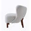 Chaise d'appoint confortable et élégante pour la décoration du salon