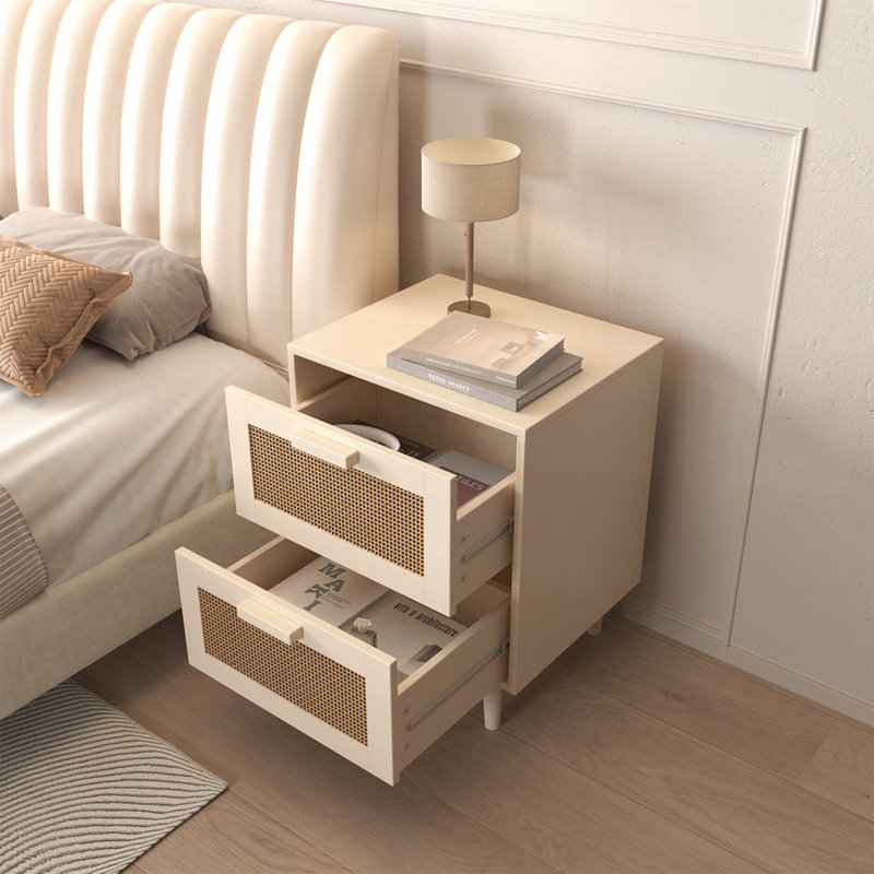 Rattan Nightstand