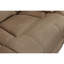 Transitionnel avec support lombaire, housse en tissu de microfibre, rembourrage en mousse de bois franc, 8 ressorts, base en acier inoxydable avec housse de support beige - cadre séché au four, ressort sinueux,