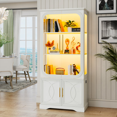 Modern Display Cabinet With Smart Lighting
