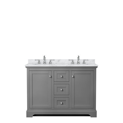 Ensemble de meuble-lavabo double 48 po Avery