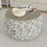 Icarus Upholstered Storage Ottoman with Wood Top