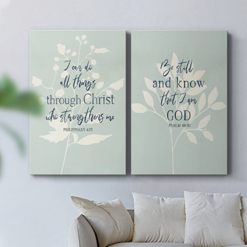 I Can Do All Things-Premium Gallery Wrapped Canvas -Ready to Hang, 48" H x 64" W