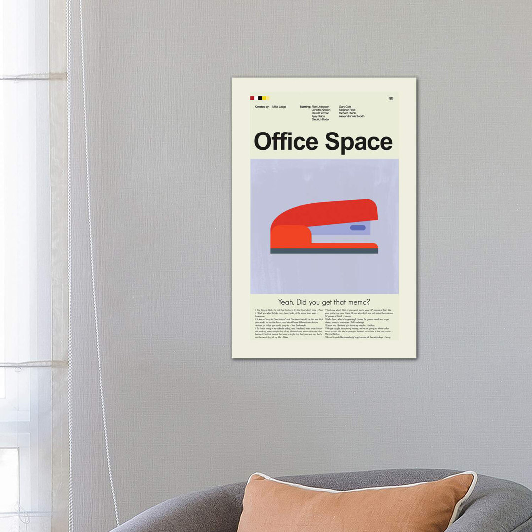 Leinwandbild Office Space by Erin Hagerman