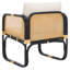 Chaise d'appoint avec coussin Breyanne-965780712