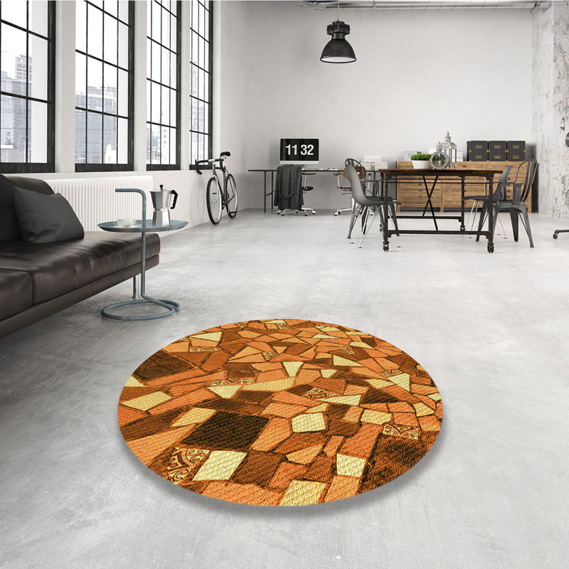 Indoor Rug, Round 3'