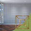 Très petits panneaux muraux décoratifs en acrylique Marion, l 7 3/8 po x H 7 3/8 po x T 1/8 po, miroir doré-216261108-216261109