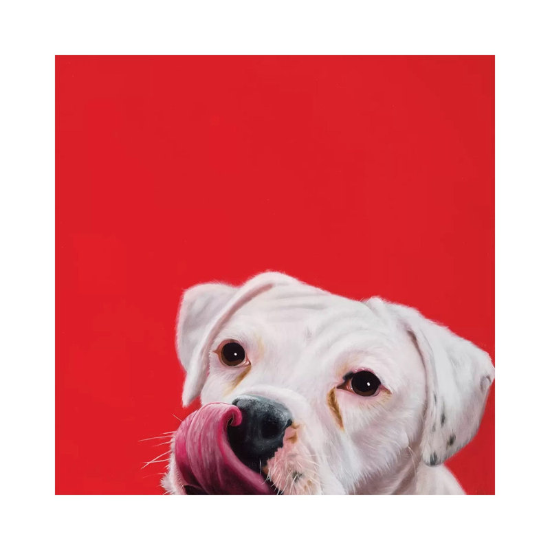 Wet Welcome by Camille Engel - Wrapped Canvas Print, 45.72 cm H x 45.72 cm W