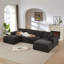 Canapé moderne en nuage de chenille, librement combinable-1040757189-1040757208-1040757209